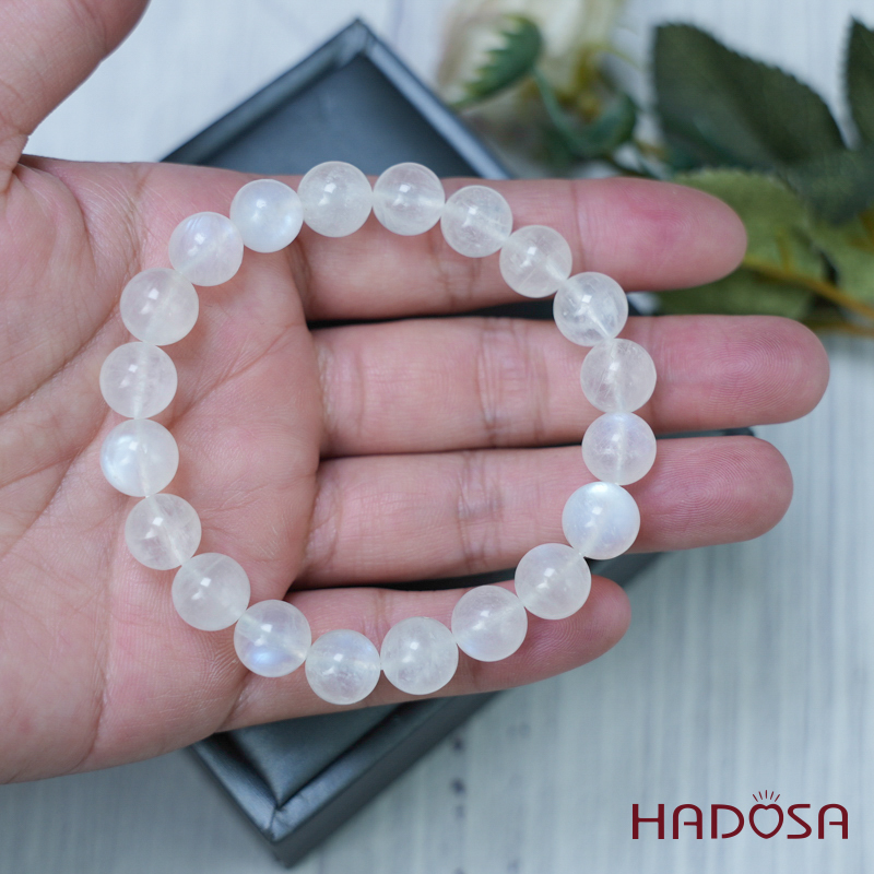 Vòng đá Mặt Trăng 9mm chuẩn 3A