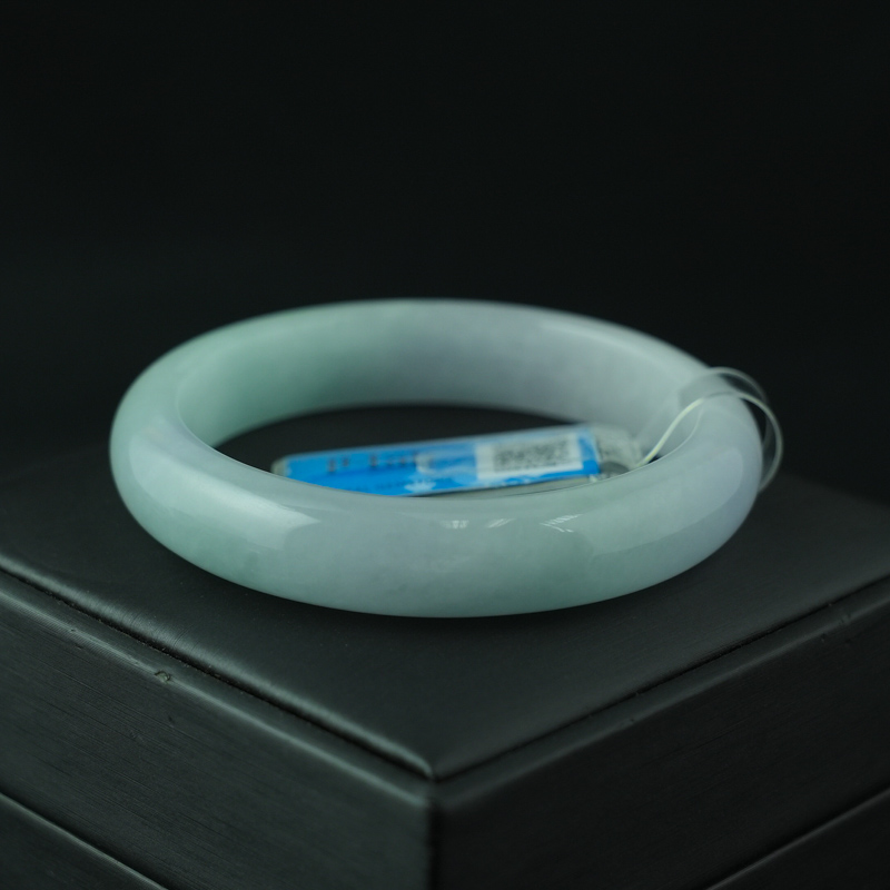 Vòng Cẩm Thạch Tím Tử La Lan Vân Lí bản hẹ ni 55