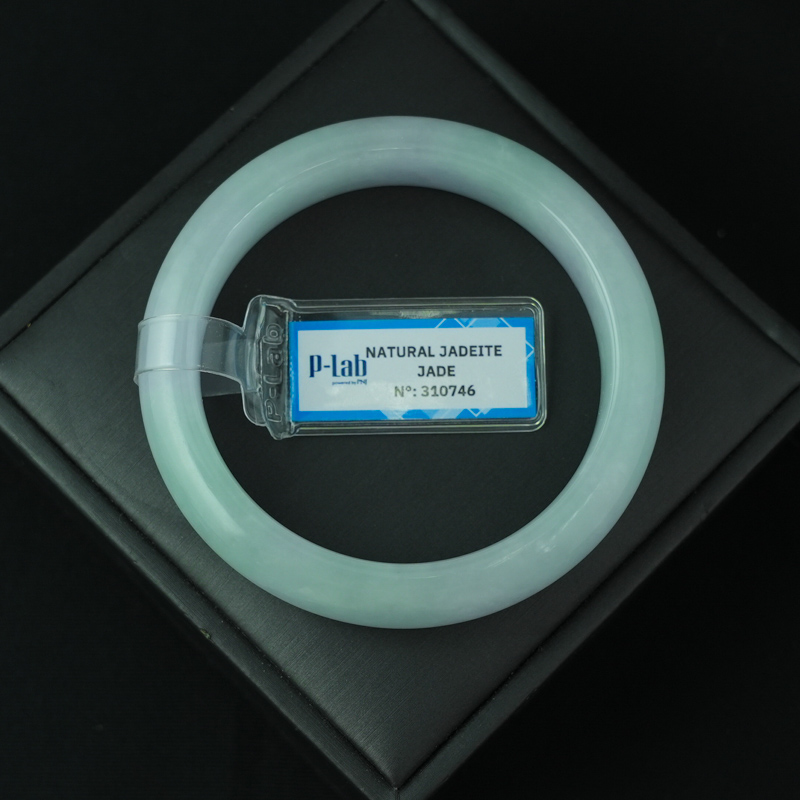 Vòng Cẩm Thạch Tím Tử La Lan Vân Lí bản hẹ ni 55