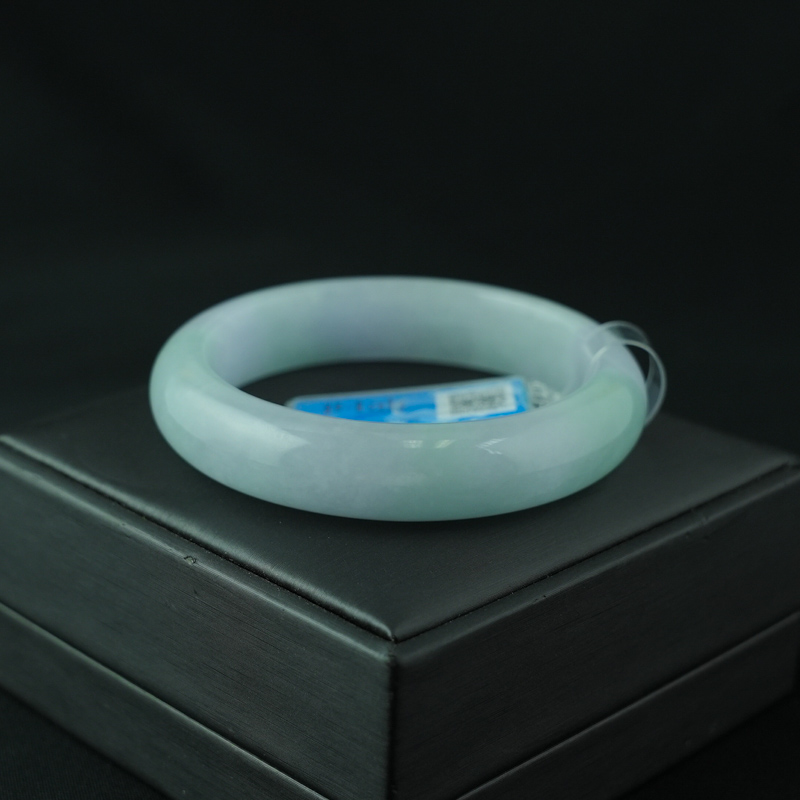 Vòng Cẩm Thạch Tím Tử La Lan Vân Lí bản hẹ ni 55