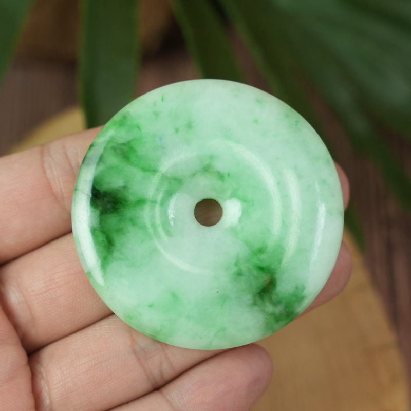 Mặt đồng điếu Cẩm Thạch vân lí bông 49mm