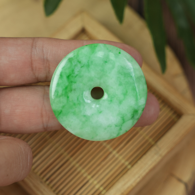 Mặt đồng điếu Cẩm Thạch vân lí bông 38mm