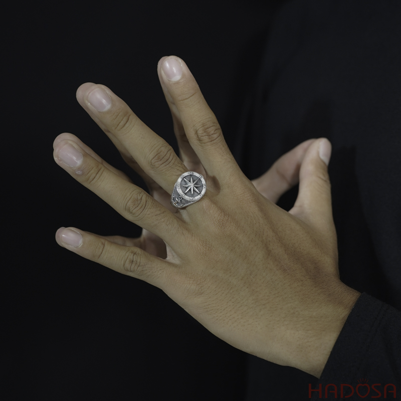 Nhẫn nam bạc Thái La Bàn