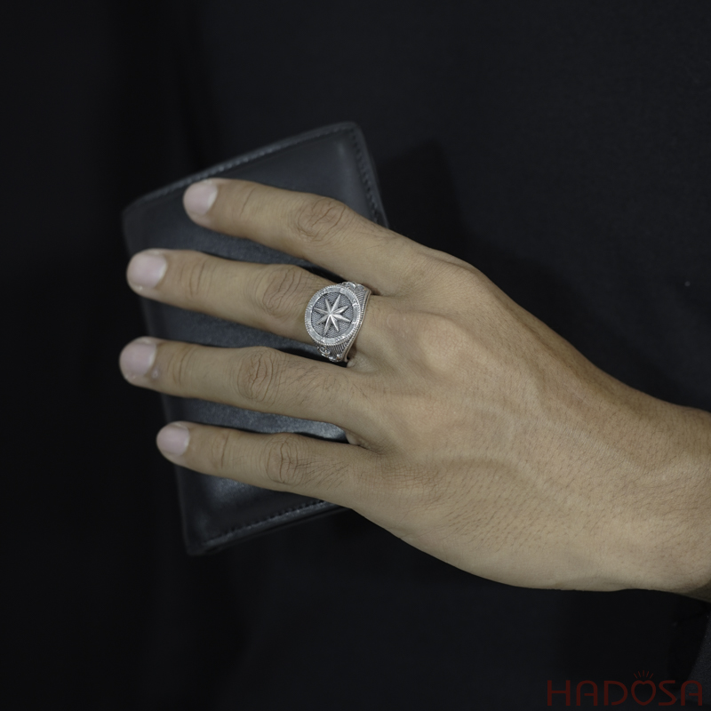 Nhẫn nam bạc Thái La Bàn