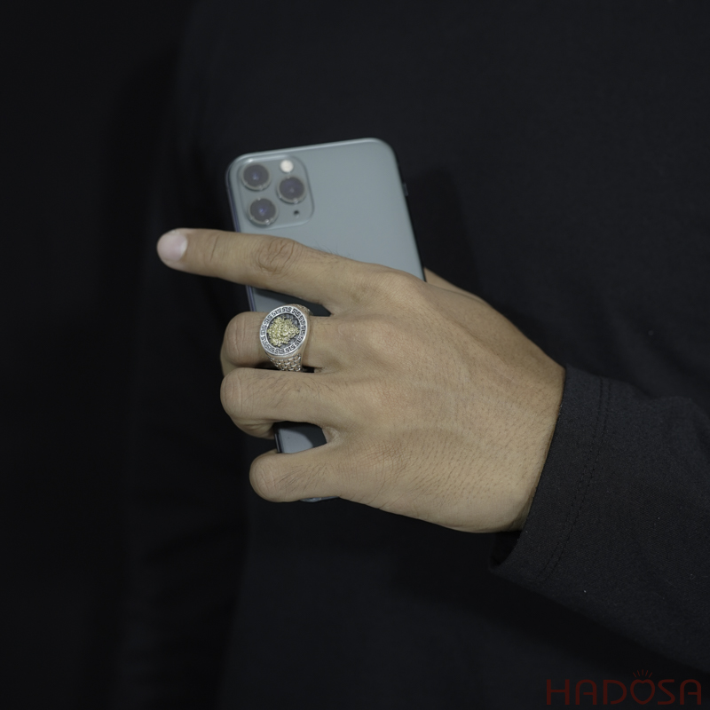 Nhẫn bạc Thái nam