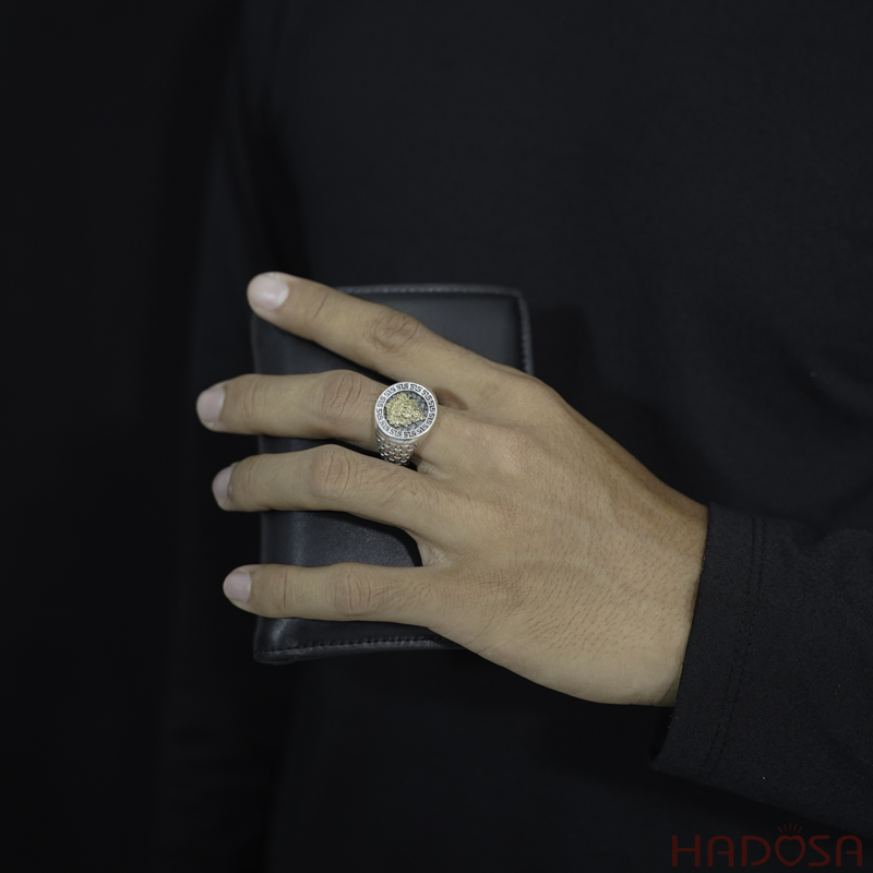 Nhẫn bạc Thái nam