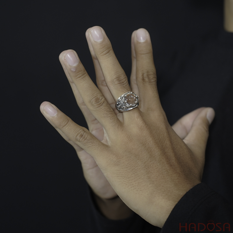 Nhẫn bạc Cầu pha lê