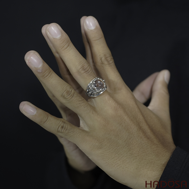 Nhẫn bạc Cầu pha lê