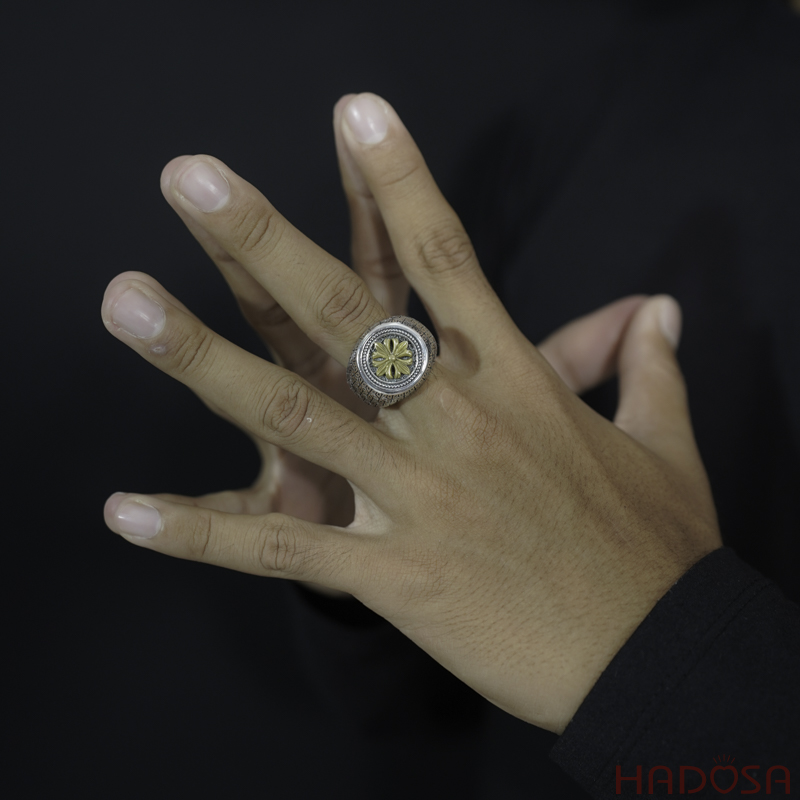 Nhẫn bạc nam bạc Thái Chrome Heart