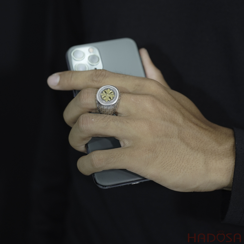 Nhẫn bạc nam bạc Thái Chrome Heart