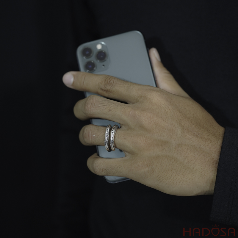 Nhẫn bạc nam bạc Thái