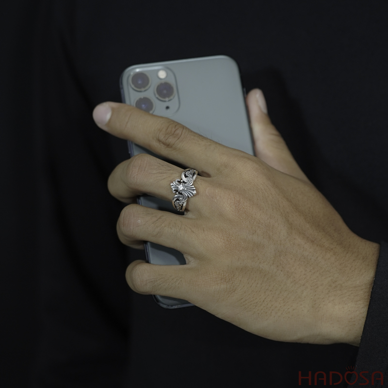 Nhẫn bạc Chrome Heart
