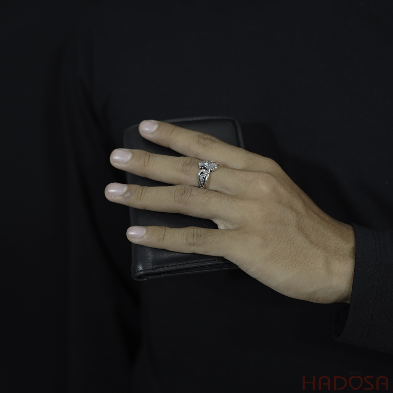 Nhẫn bạc Chrome Heart