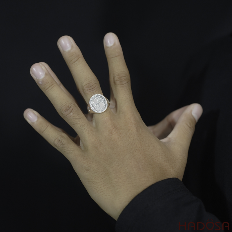 Nhẫn bạc nam bạc Thái