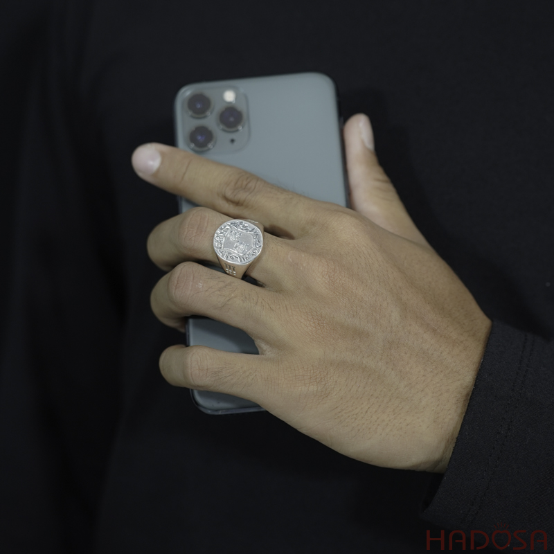 Nhẫn bạc nam bạc Thái