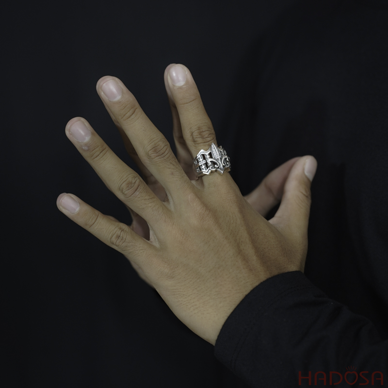 Nhẫn bạc Nam độc lạ