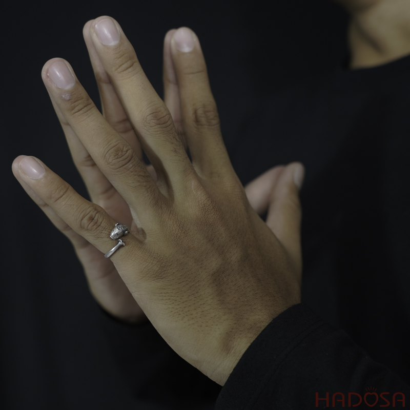 Nhẫn nữ bạc Thái Cá Chép