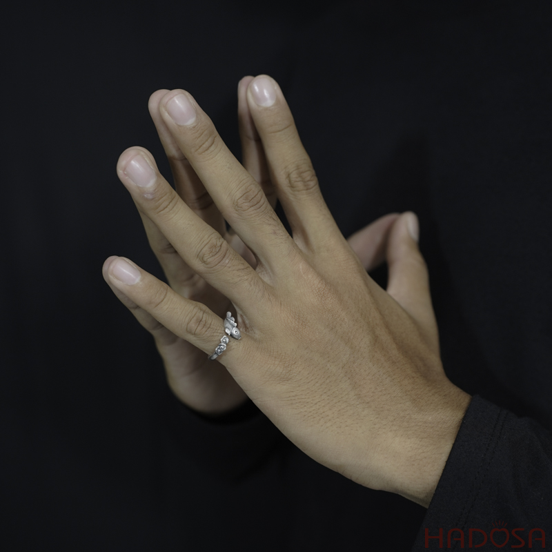 Nhẫn Bạc Thái Cá Chép