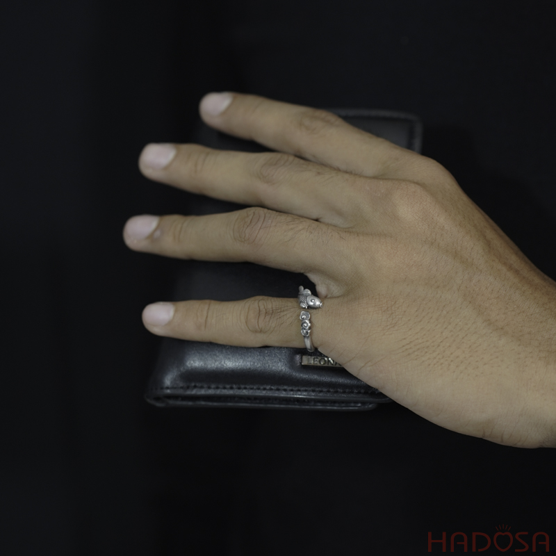 Nhẫn Bạc Thái Cá Chép