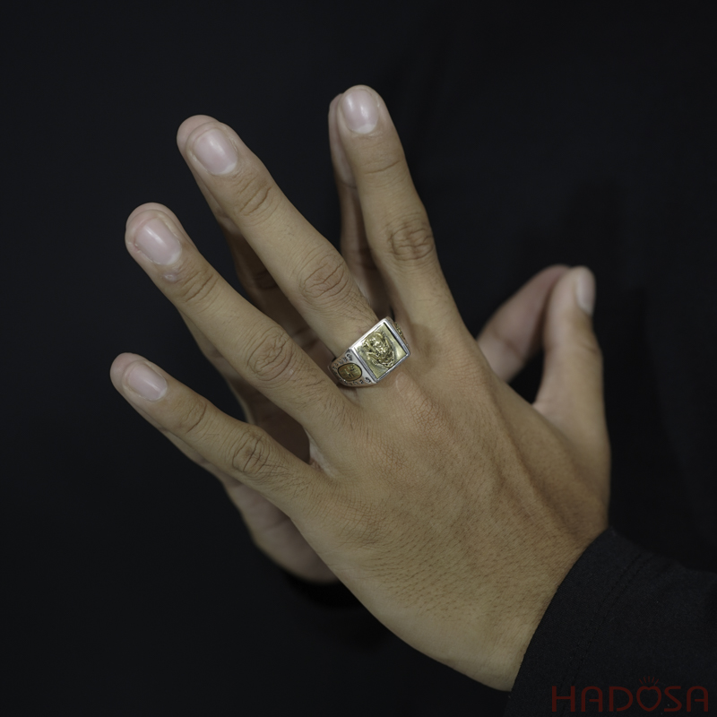 Nhẫn bạc nam Tỳ hưu