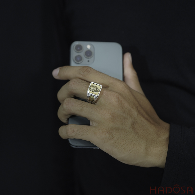 Nhẫn bạc nam Tỳ hưu