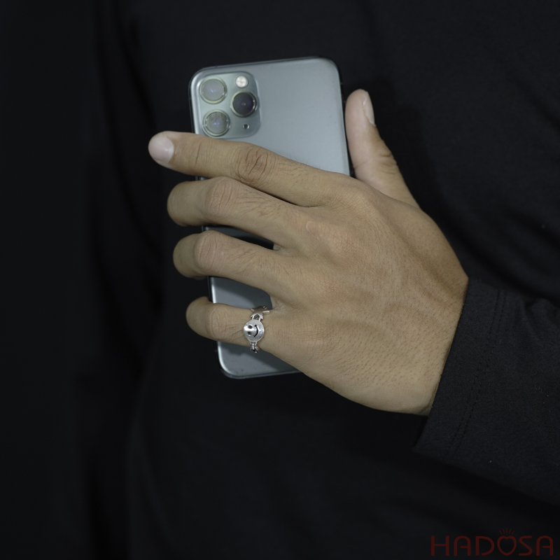 Nhẫn Bạc Thái Mặt Cười