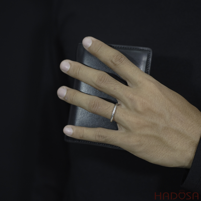 Nhẫn Bạc Thái 925 Smile