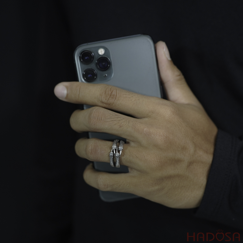 Mẫu nhẫn bạc nam đẹp