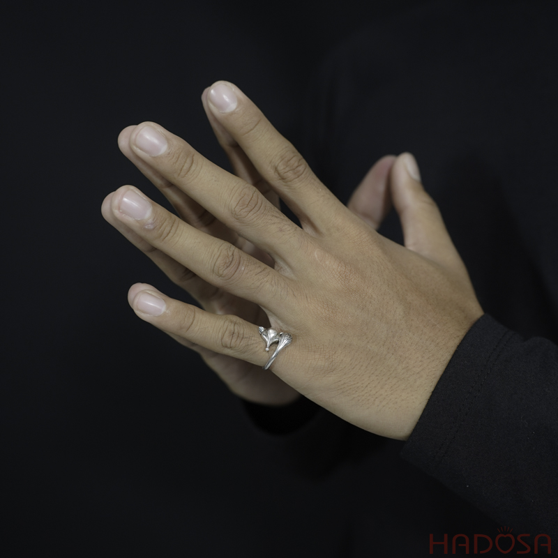 Nhẫn nữ bạc Thái Hồ Ly