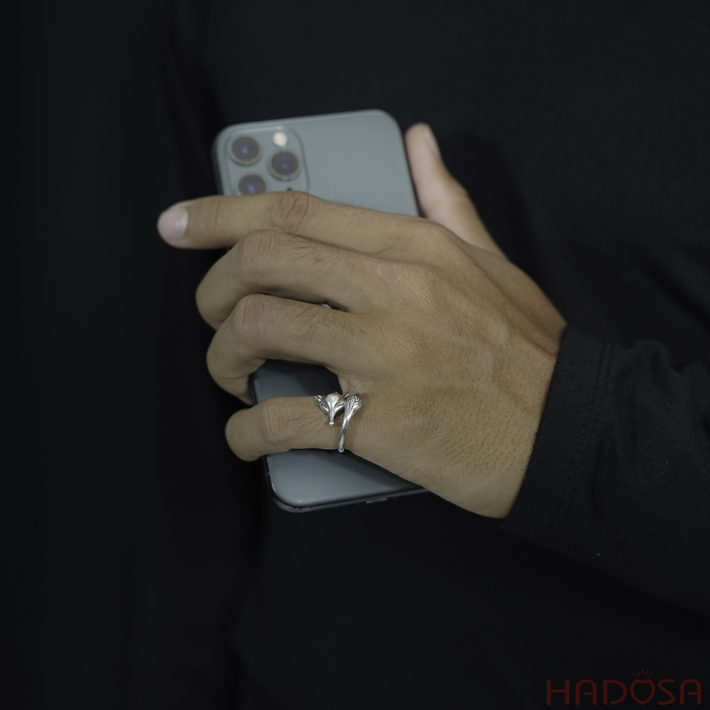 Nhẫn nữ bạc Thái Hồ Ly