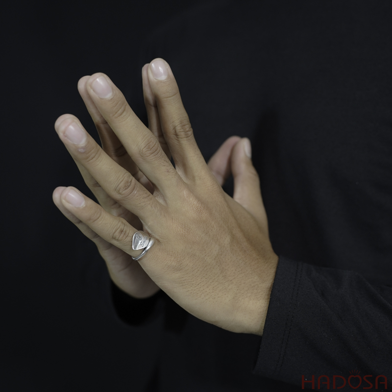 Nhẫn Bạc Thái Mặt Cười