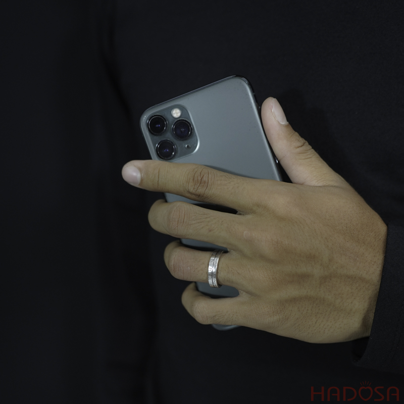 Nhẫn Bạc Thái Khắc Số La Mã