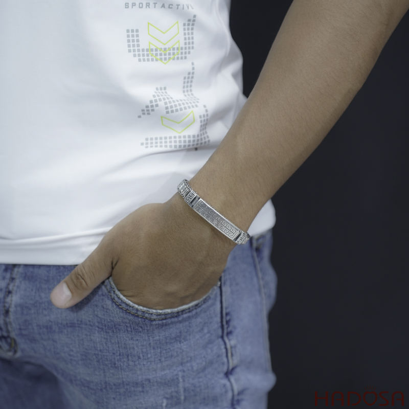 Vòng tay nam bạc Thái