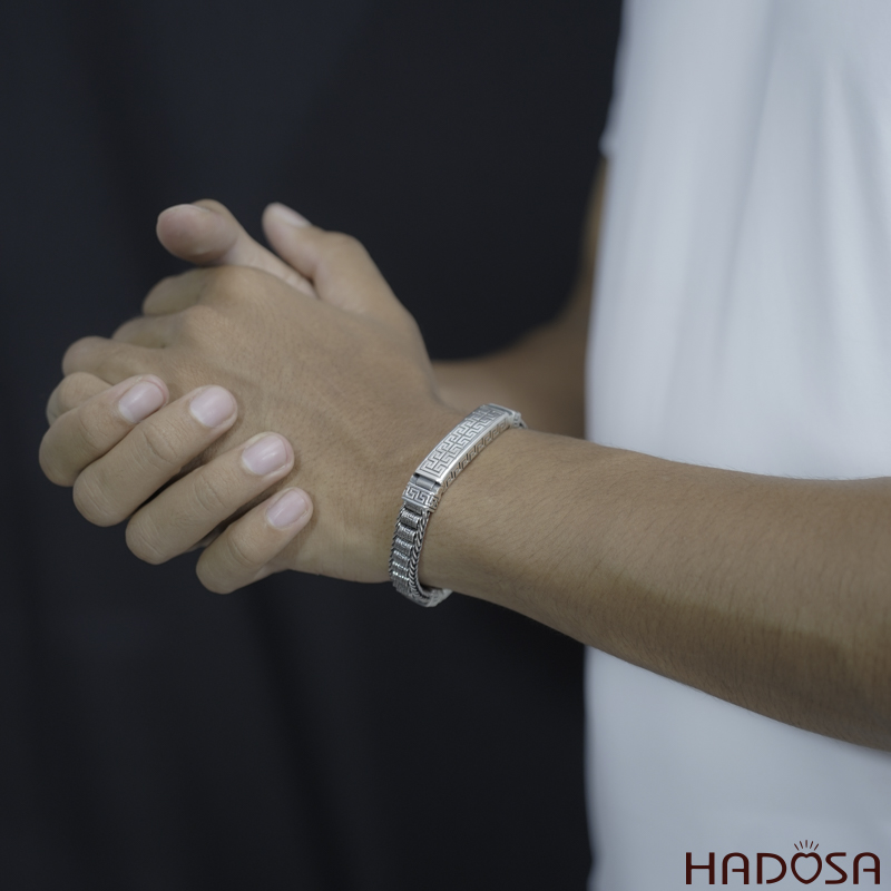 Vòng tay nam bạc Thái