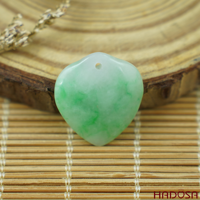 Mặt Cẩm Thạch tim 20x22mm