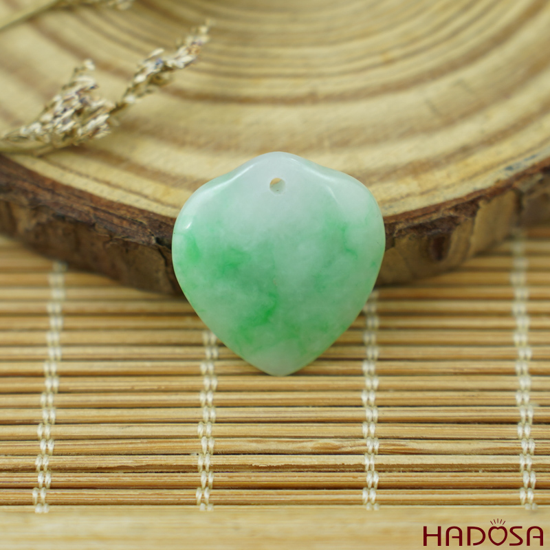 Mặt Cẩm Thạch tim 20x22mm