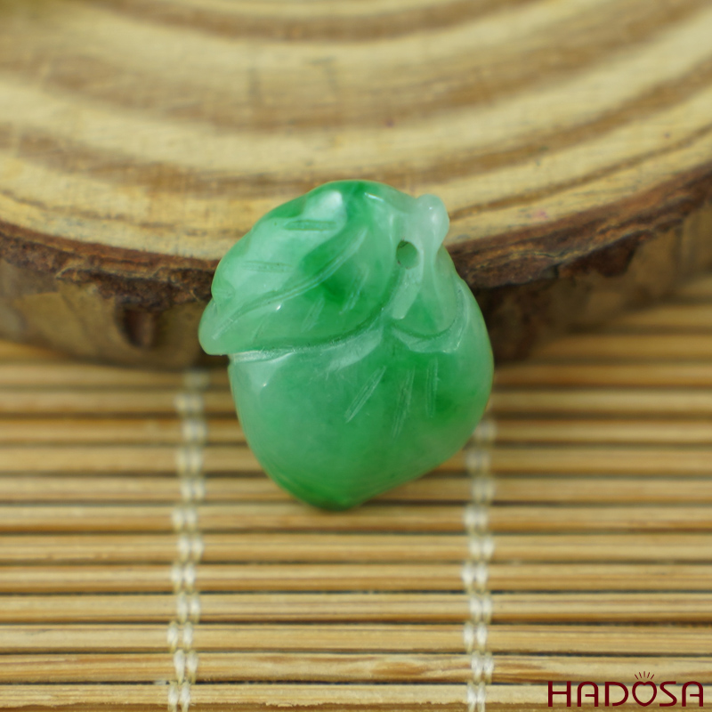 Mặt Cẩm Thạch trái đào 15x20mm