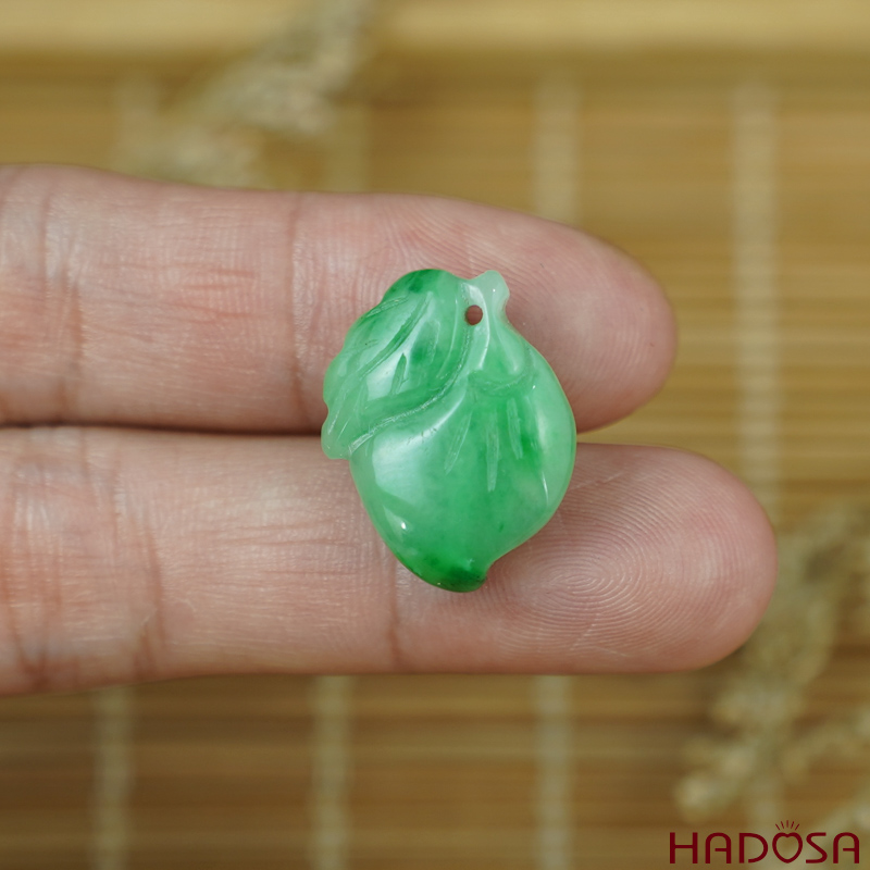 Mặt Cẩm Thạch trái đào 15x20mm