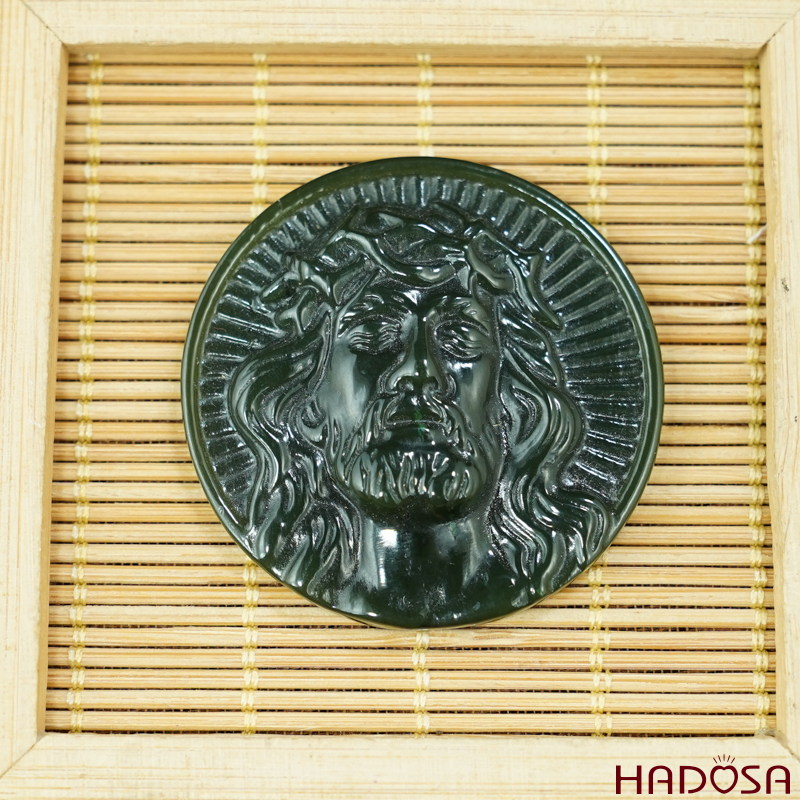 Mặt Ngọc Bích Chúa Jesus cao cấp