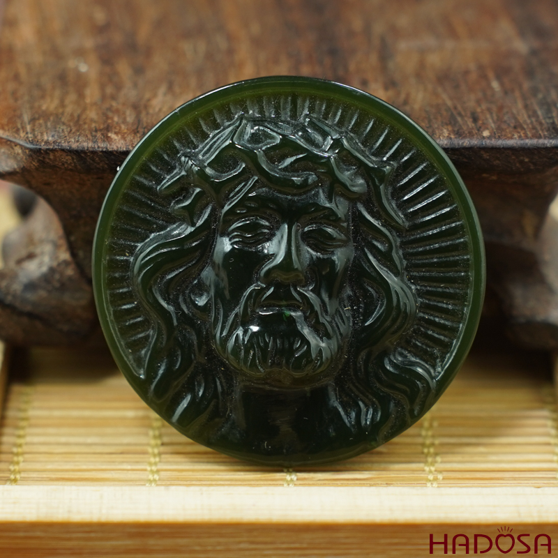 Mặt Ngọc Bích Chúa Jesus cao cấp