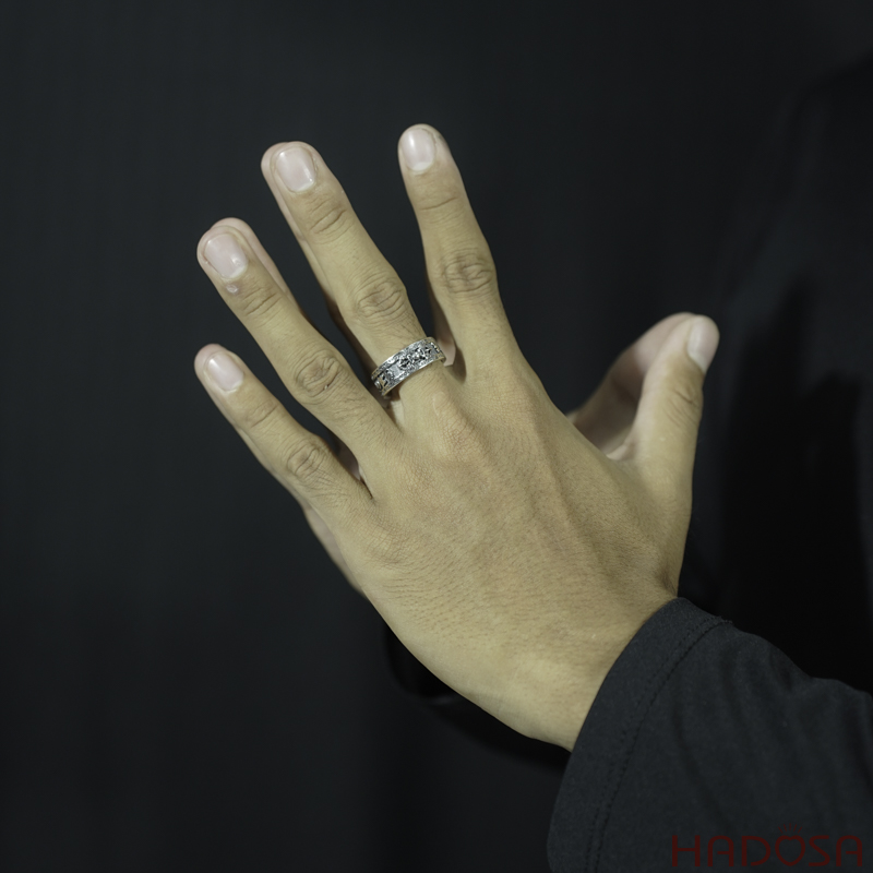 Nhẫn nam bạc Thái