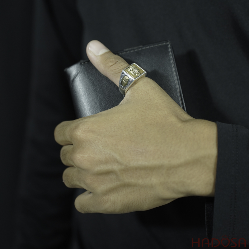 Nhẫn bạc nam Tỳ hưu