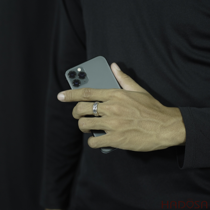 Nhẫn nam bạc Thái