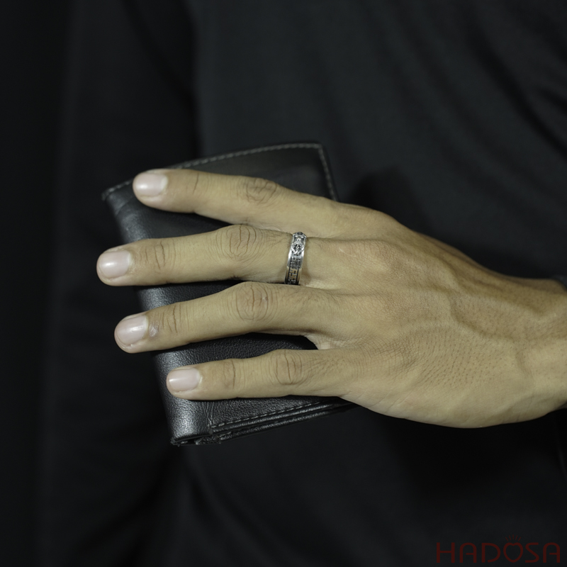 Nhẫn nam bạc Thái