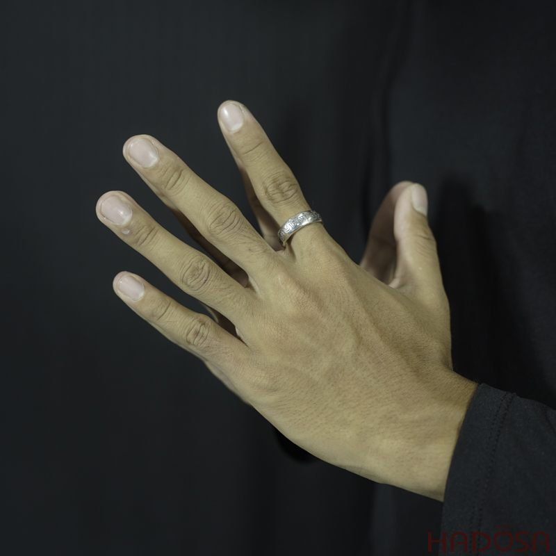 Nhẫn nam bạc Thái