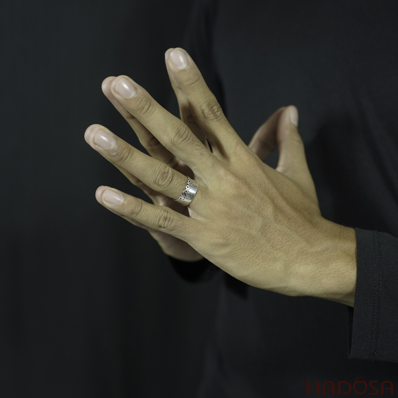 Nhẫn bạc Thái cao cấp