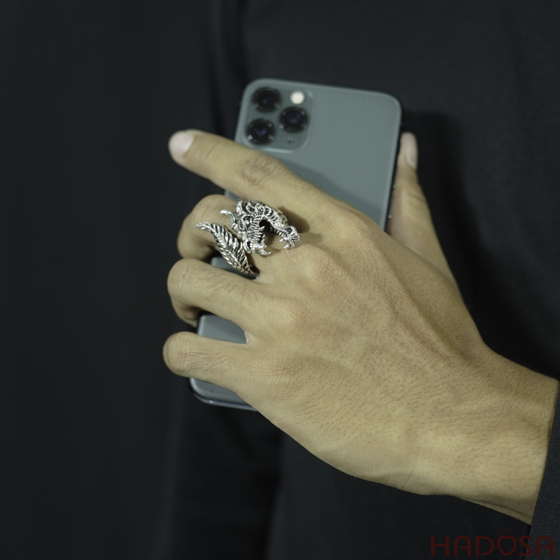 Nhẫn bạc Thái cao cấp