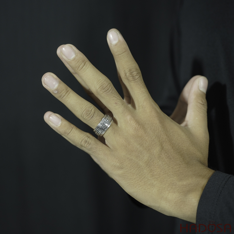 Nhẫn Nam Bạc Thái Phúc Lộc Trường Tồn