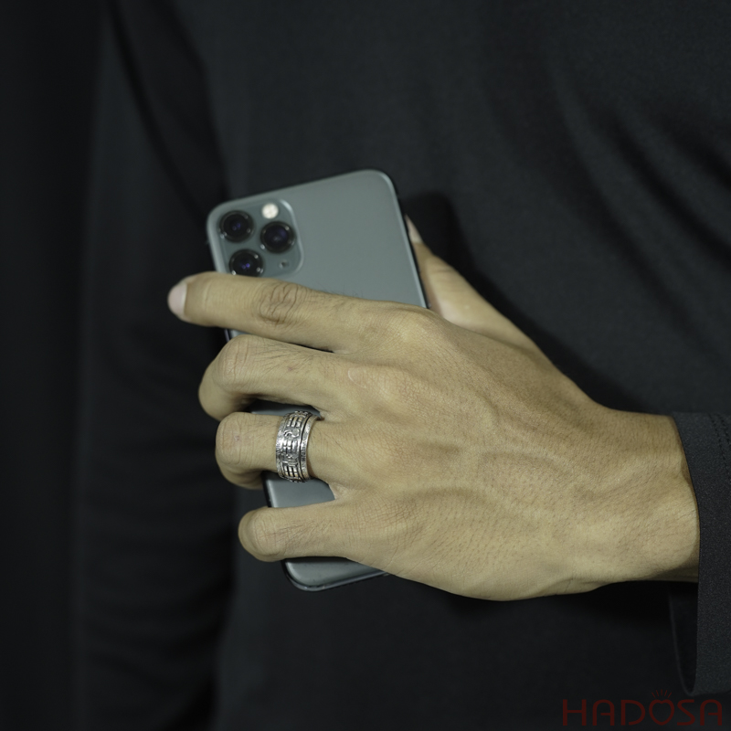 Nhẫn Nam Bạc Thái Phúc Lộc Trường Tồn