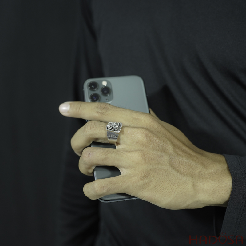 Nhẫn Đại Bàng Bạc Thái 925